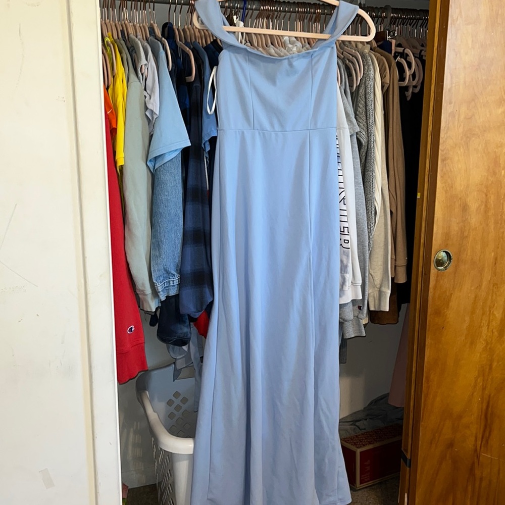 Prom Light Blue Dress